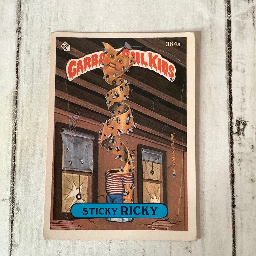 Garbage Pail Kids Series 9 1987 #364a Sticky Ricky